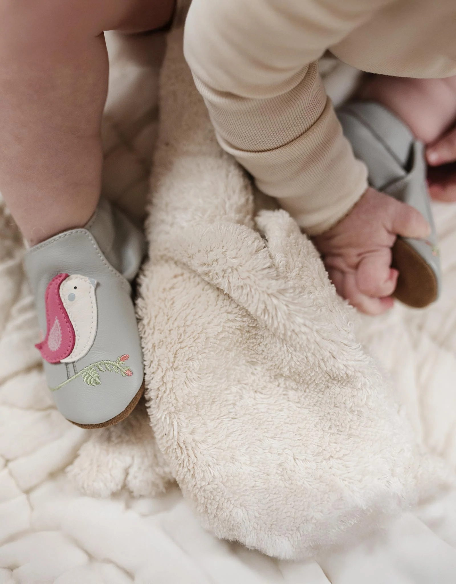 Bird Buddies Soft Soles Grey - Image 3