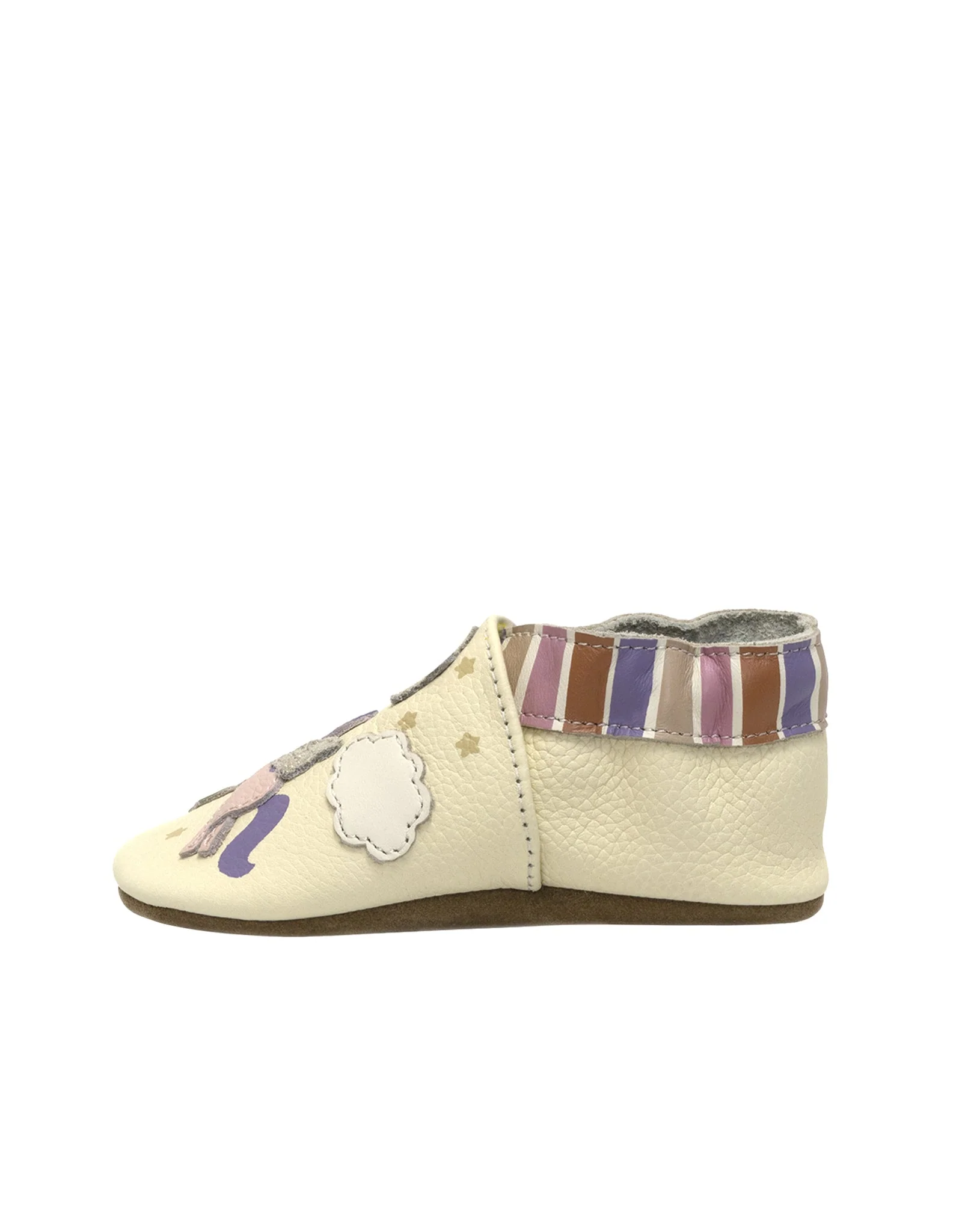 Born to Shine Soft Soles Ivory - Image 5