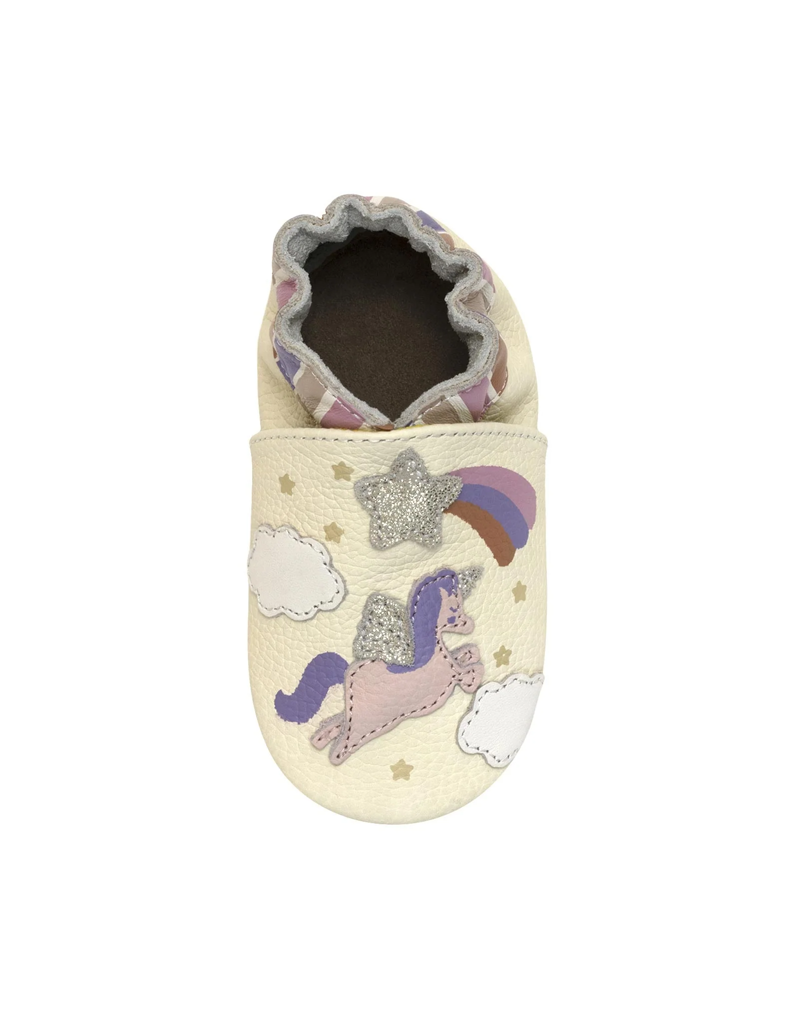 Born to Shine Soft Soles Ivory - Image 9