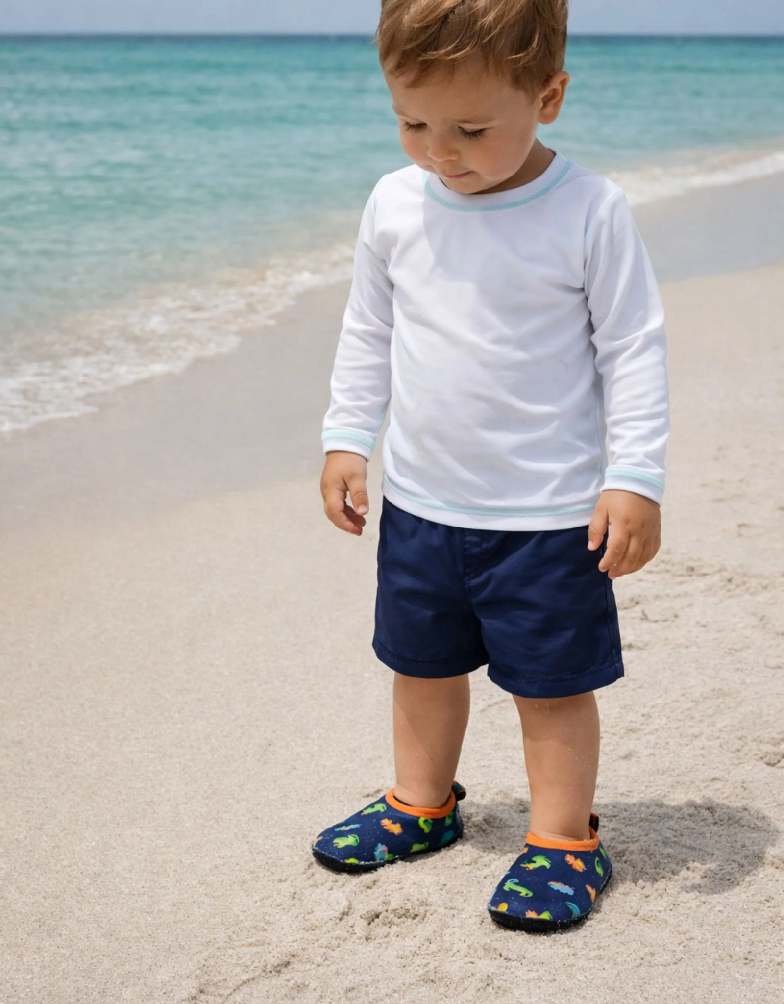 Dino Play Aqua Shoes in Navy - Image 4