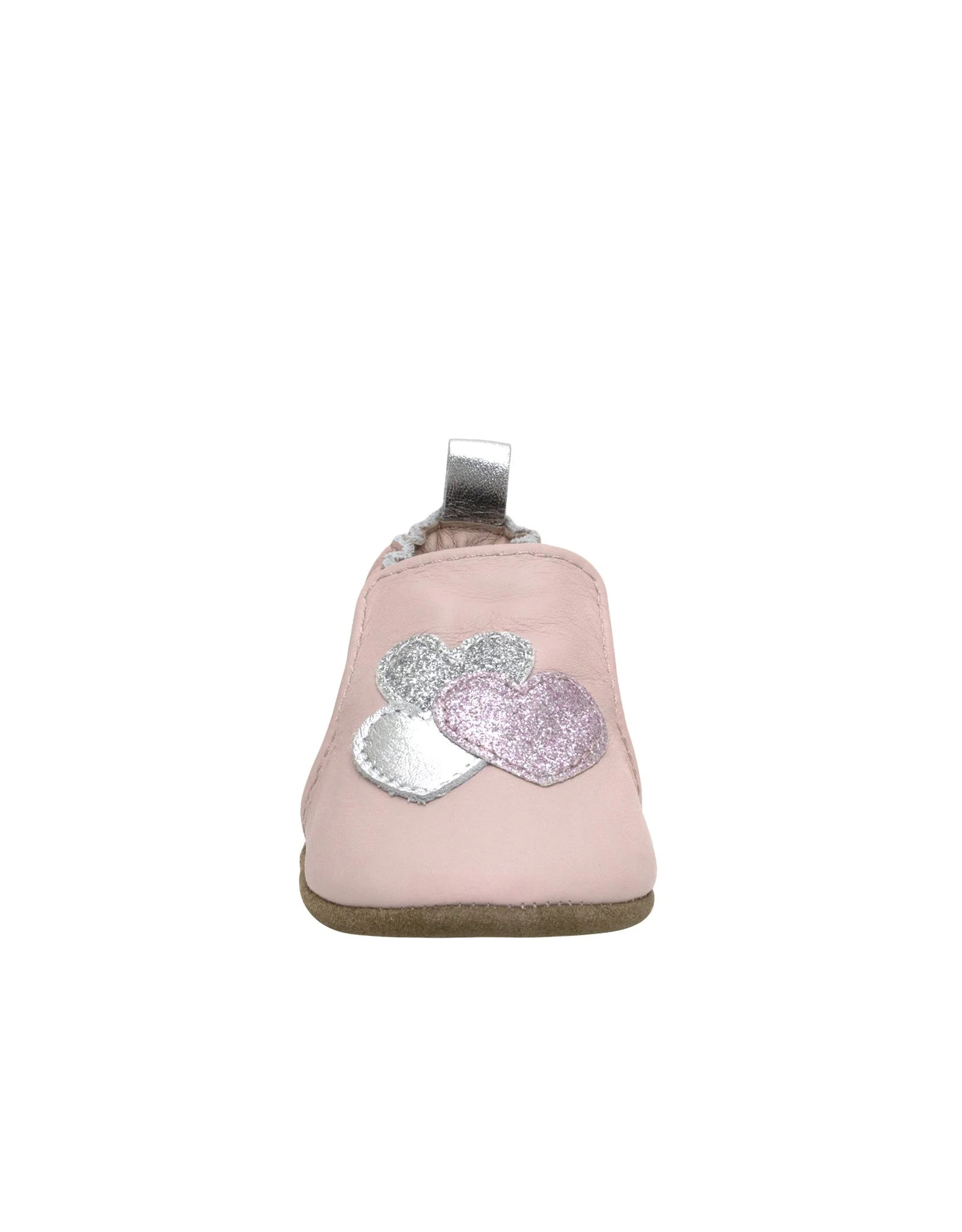 Heart Sparkle Soft Soles Pastel Pink - Image 4