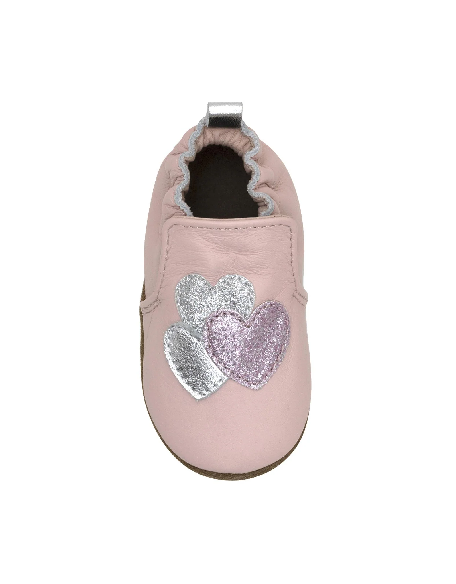 Heart Sparkle Soft Soles Pastel Pink - Image 7