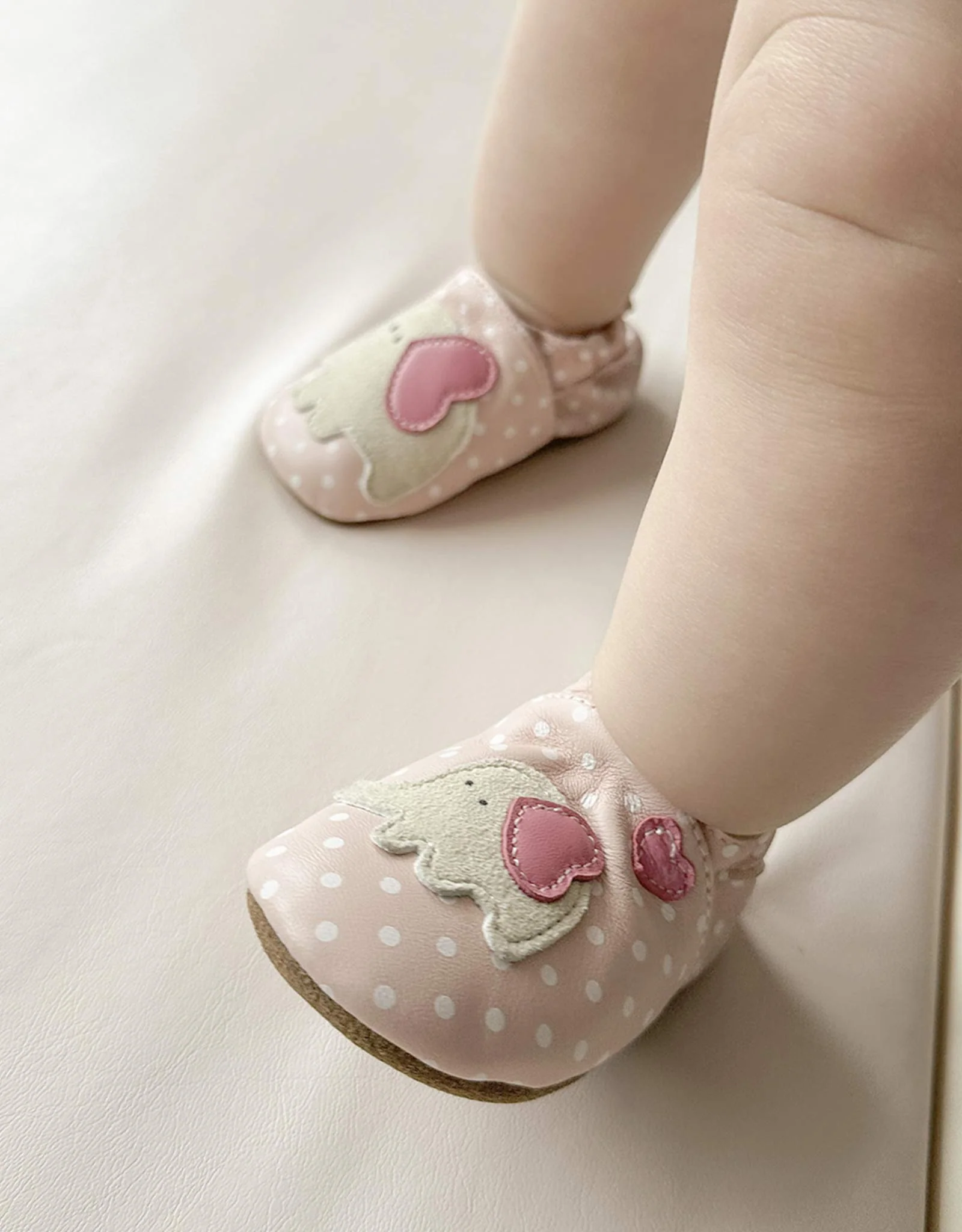 Little Peanut Soft Soles Pink - Image 3