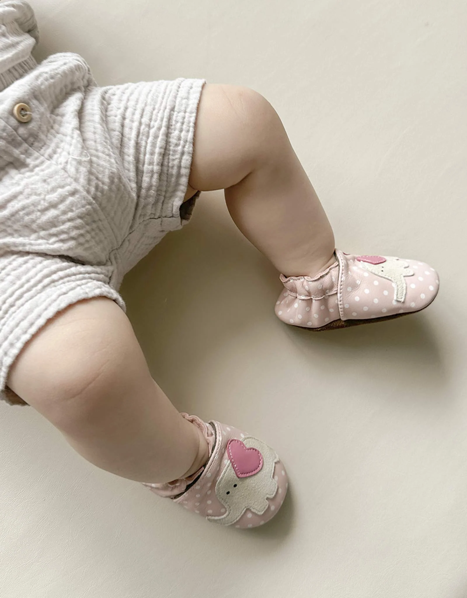 Little Peanut Soft Soles Pink - Image 4