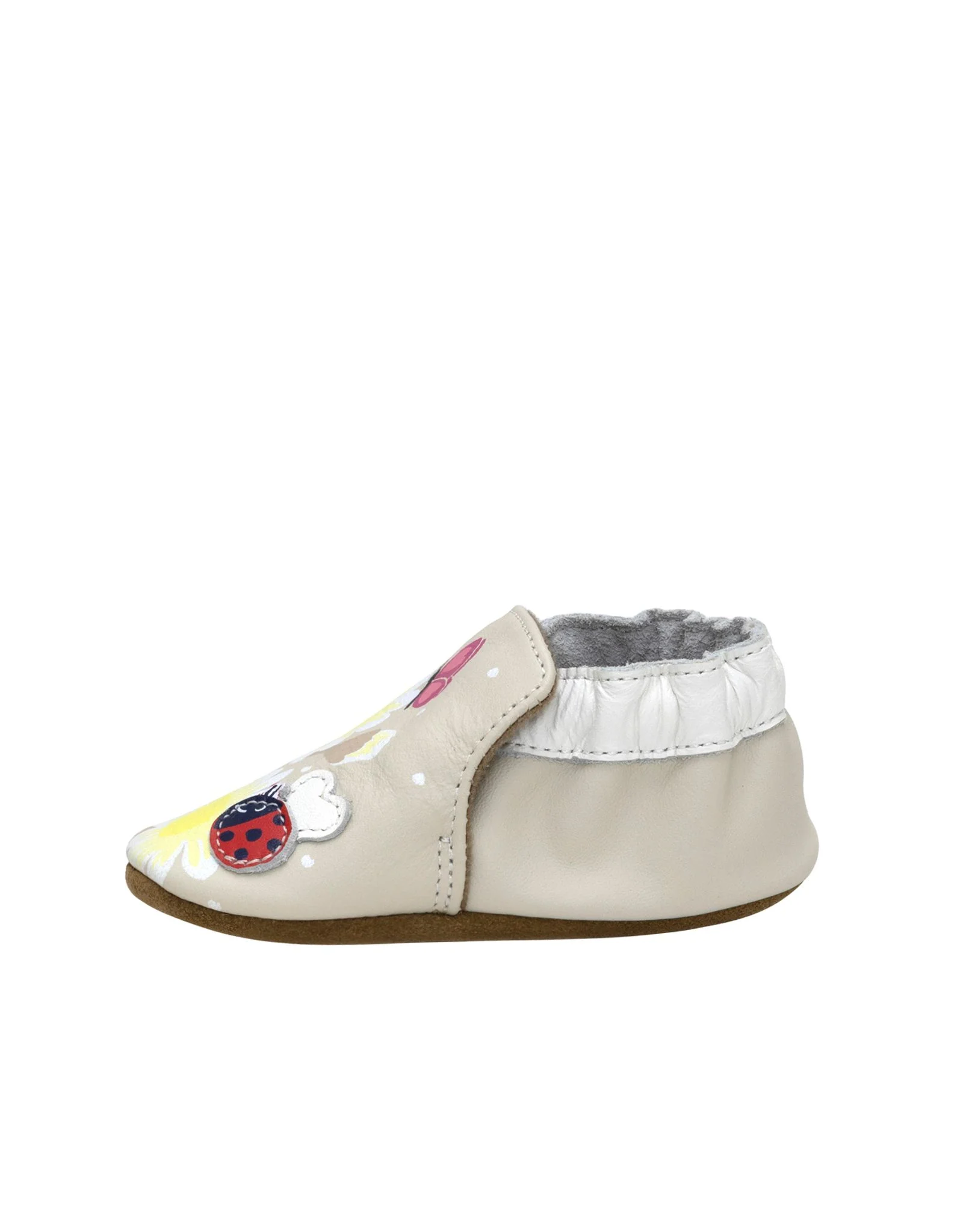 Love Bugs Soft Soles in Taupe - Image 4