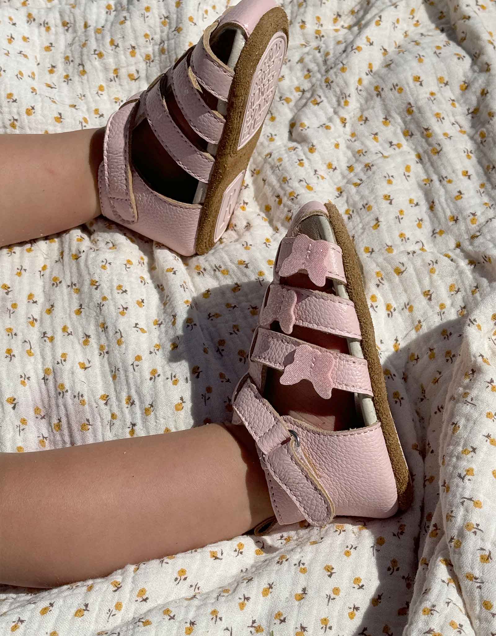 Mariposa First Kicks Sandals Light Pink - Image 3