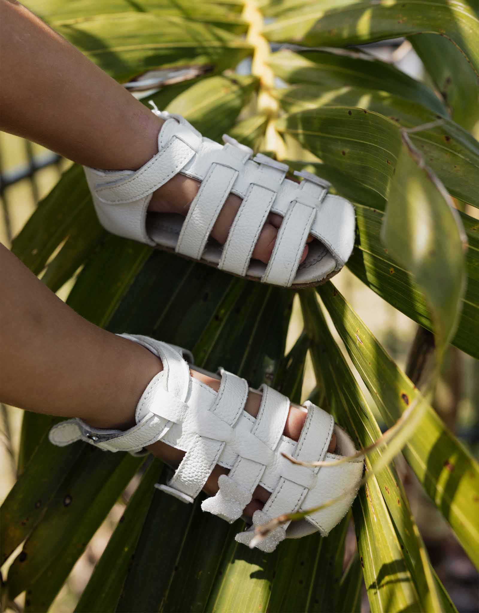 Mariposa First Kicks Sandals White - Image 4