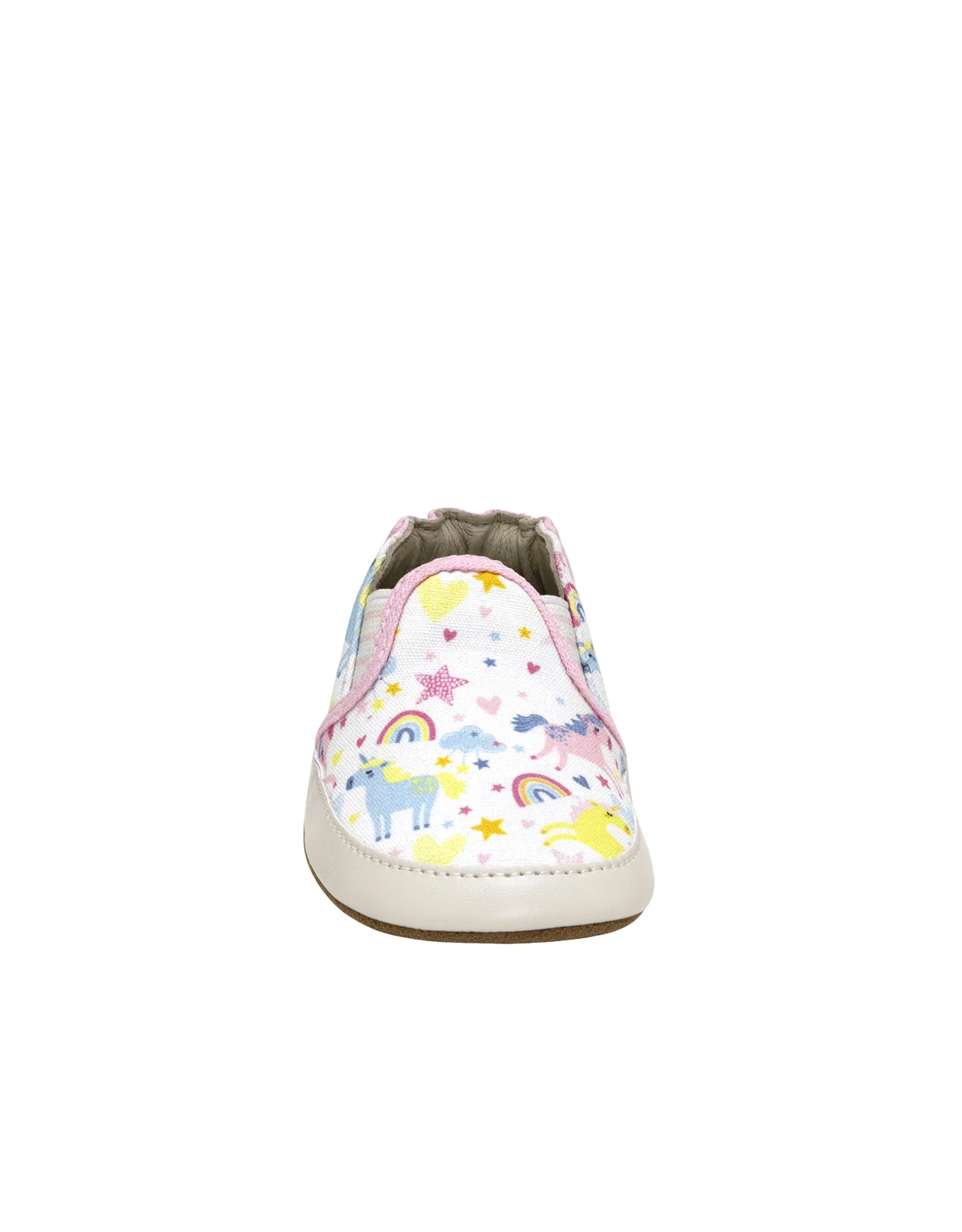 Mini Unicorn Soft Soles in White - Image 3