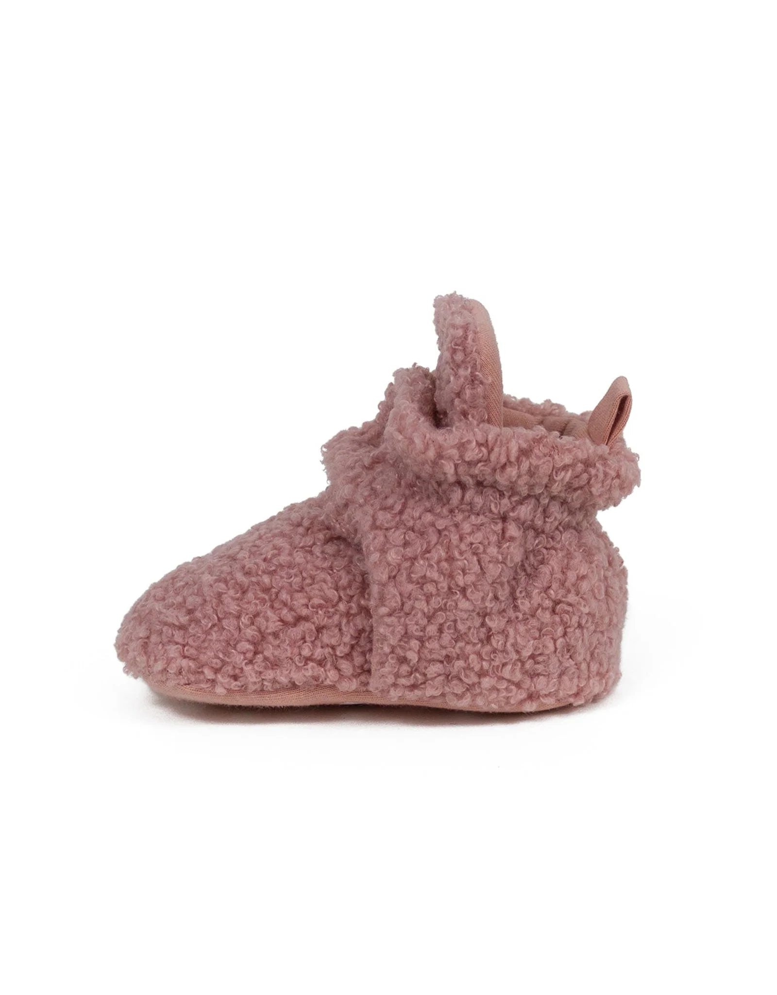 Sherpa Snap Booties Light Pink - Image 5
