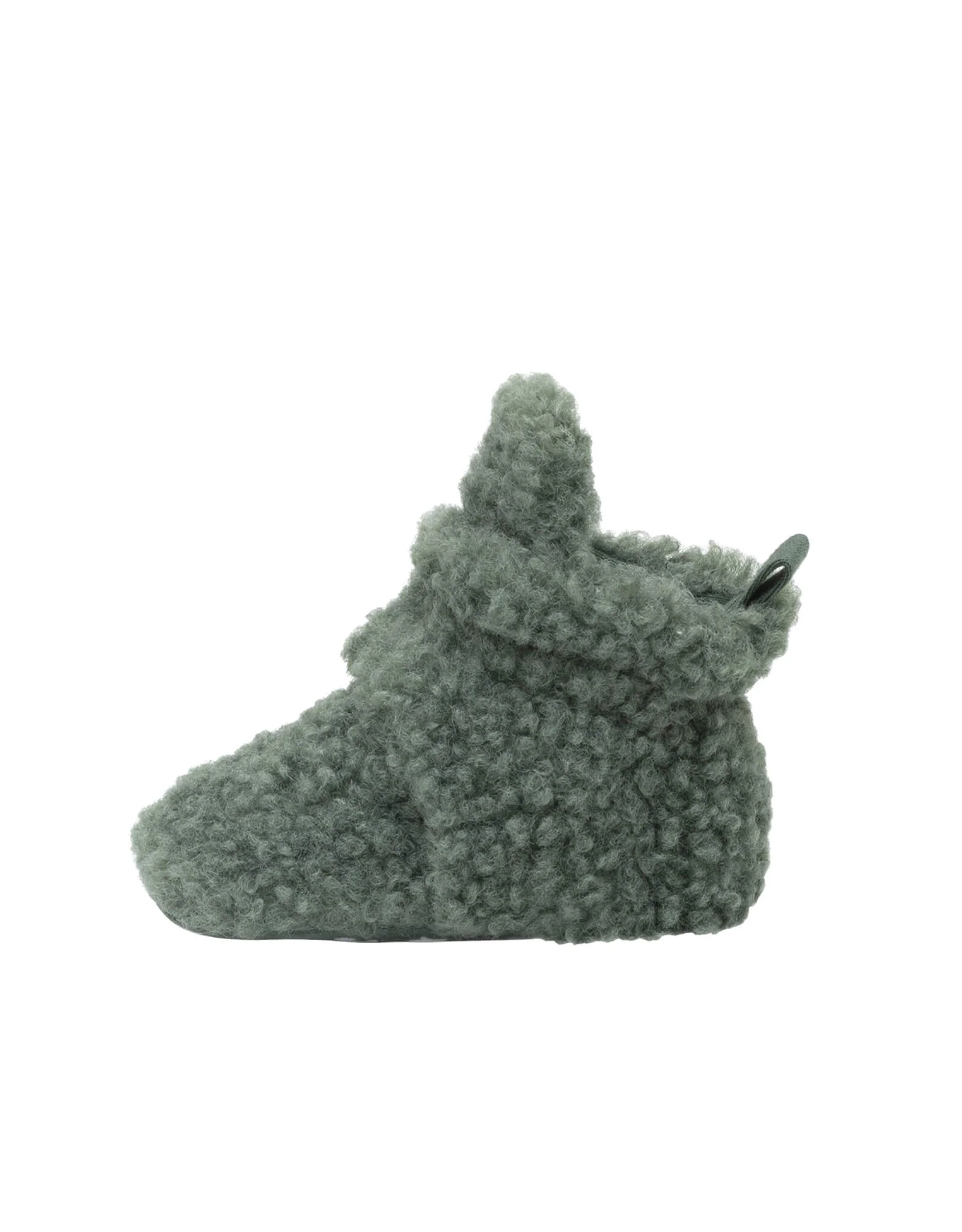 Sherpa Snap Booties Olive - Image 3