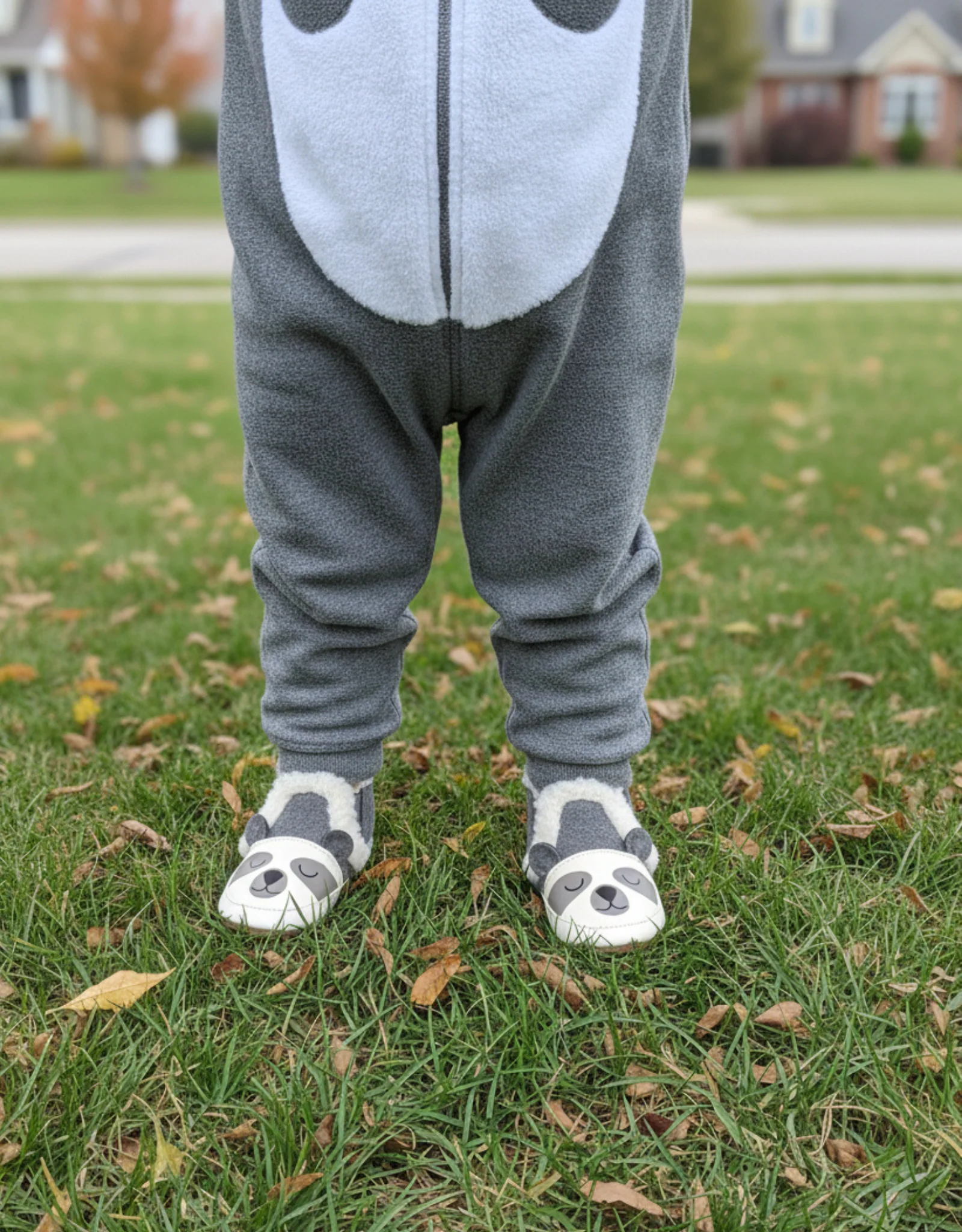 Sweet Panda Soft Soles Charcoal Grey - Image 3
