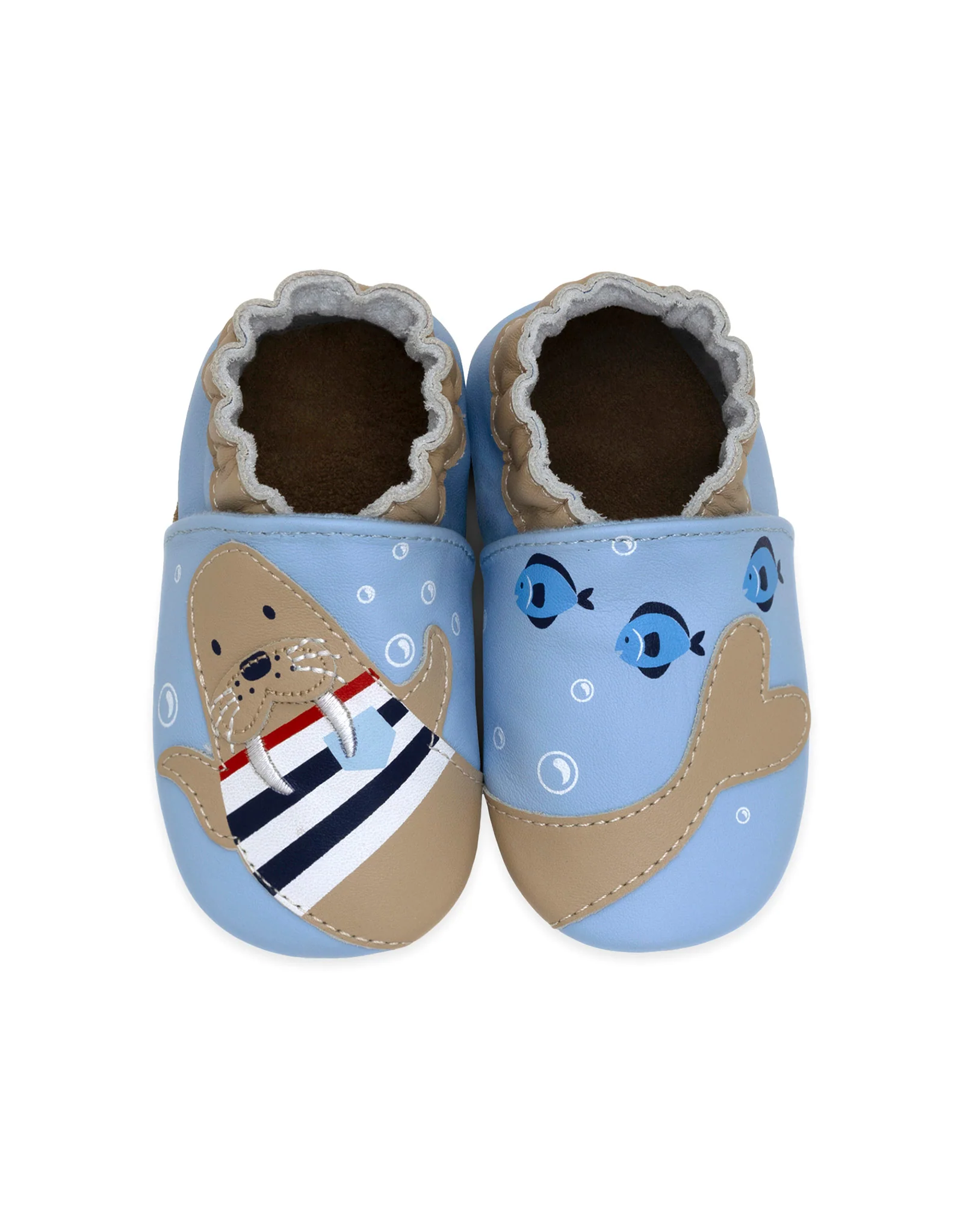Walrus Squad Soft Soles in Light Blue - Image 6