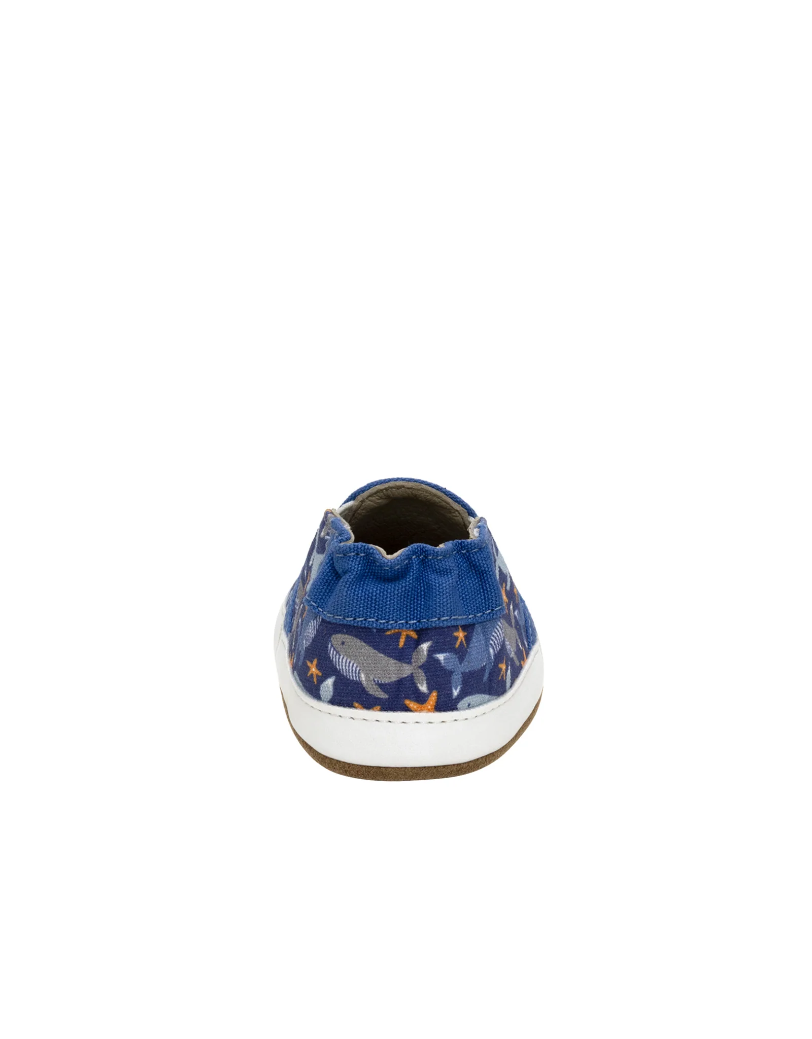 Whale Tale Soft Soles in Dark Blue - Image 4